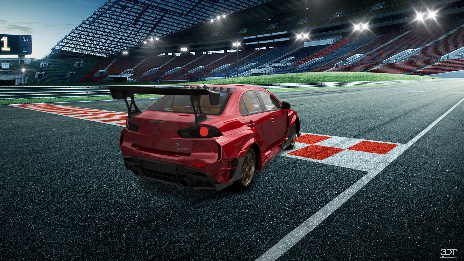 Mitsubishi Lancer Evolution X Sedan 2008
