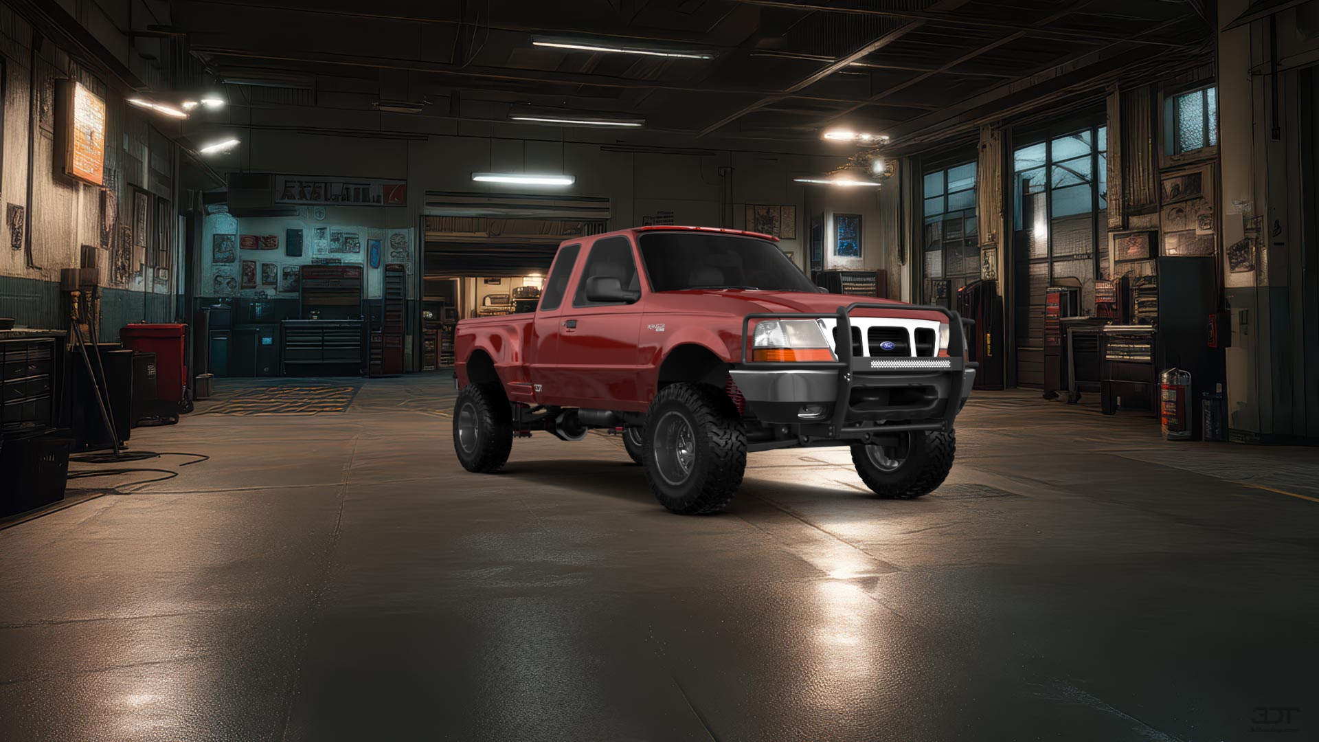 Ford Ranger Flareside 2 Door pickup truck 1998 tuning