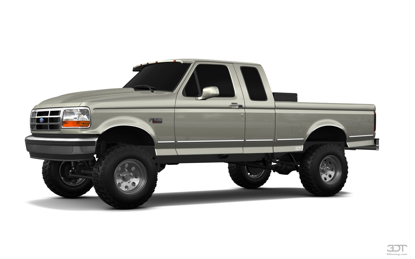 Tuning Ford F-150 SuperCab 2 Door pickup truck 1993