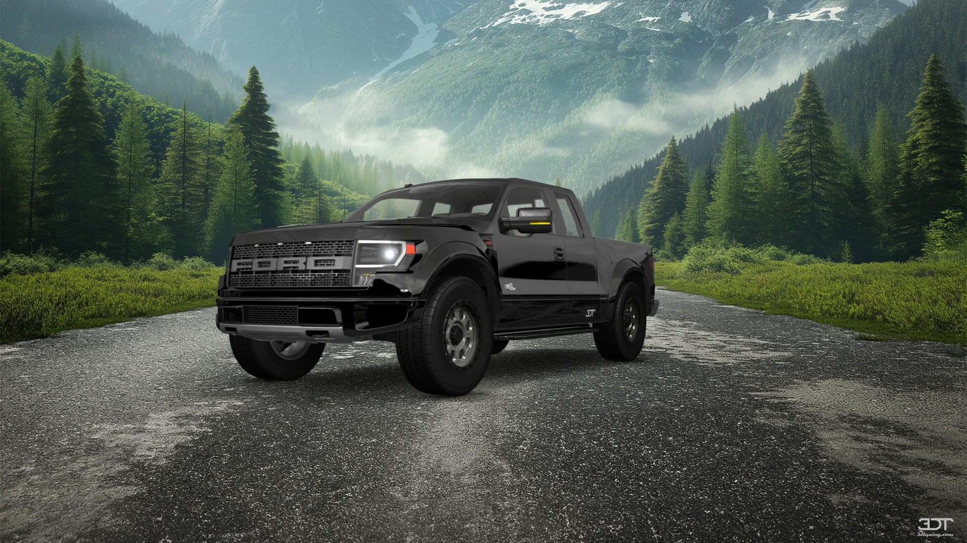 Ford F-150 SVT Raptor 2 Door pickup truck 2010