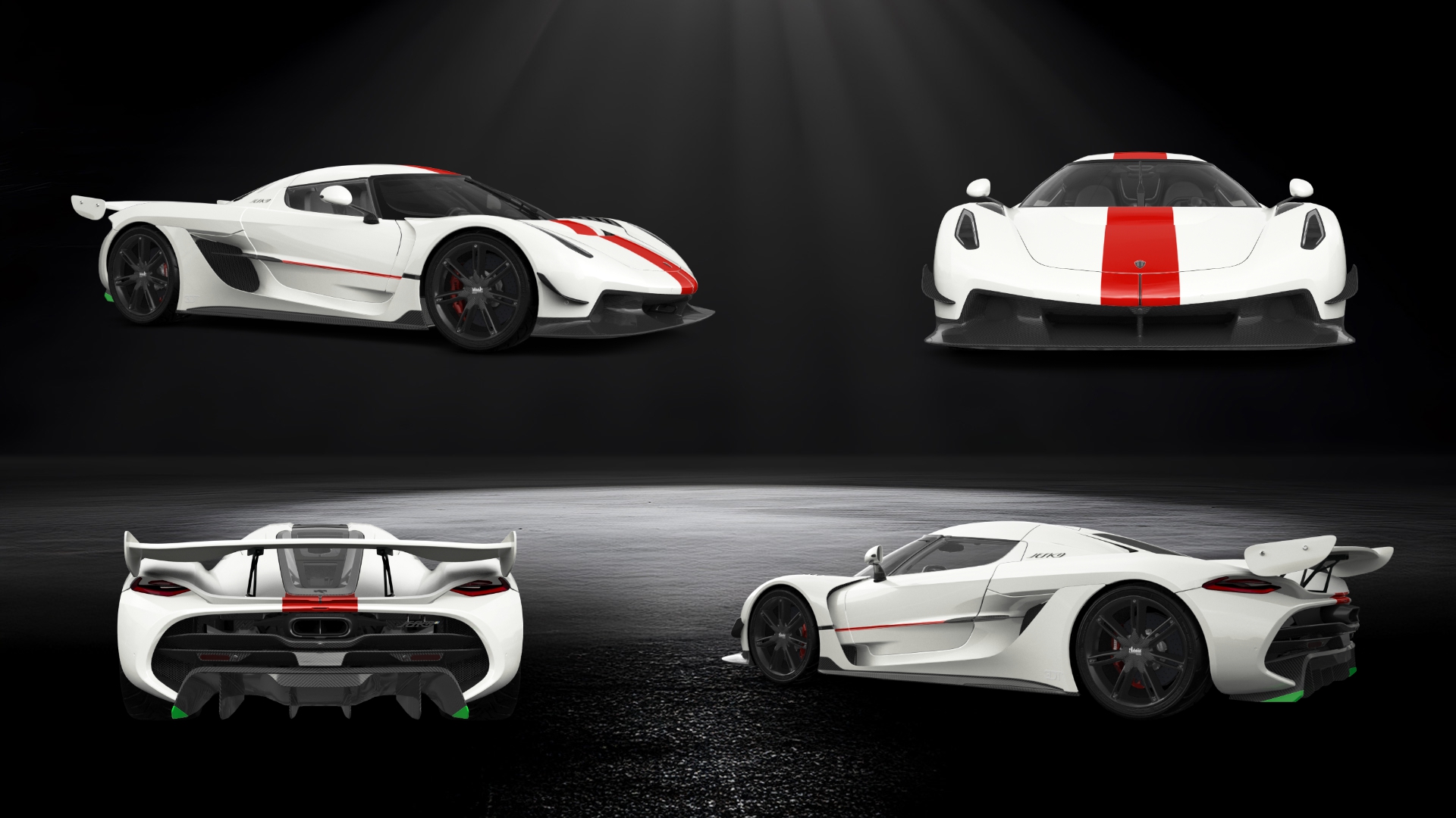 Koenigsegg Jesko 2 door targa top 2020