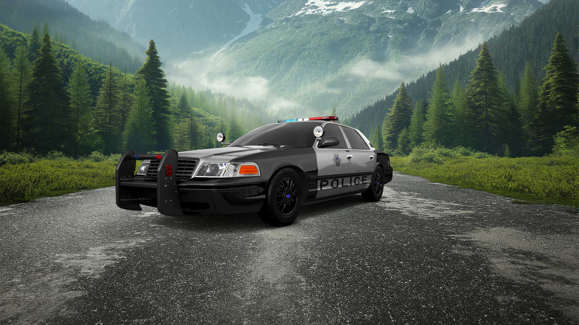 Ford Crown Victoria Sedan 2007 tuning