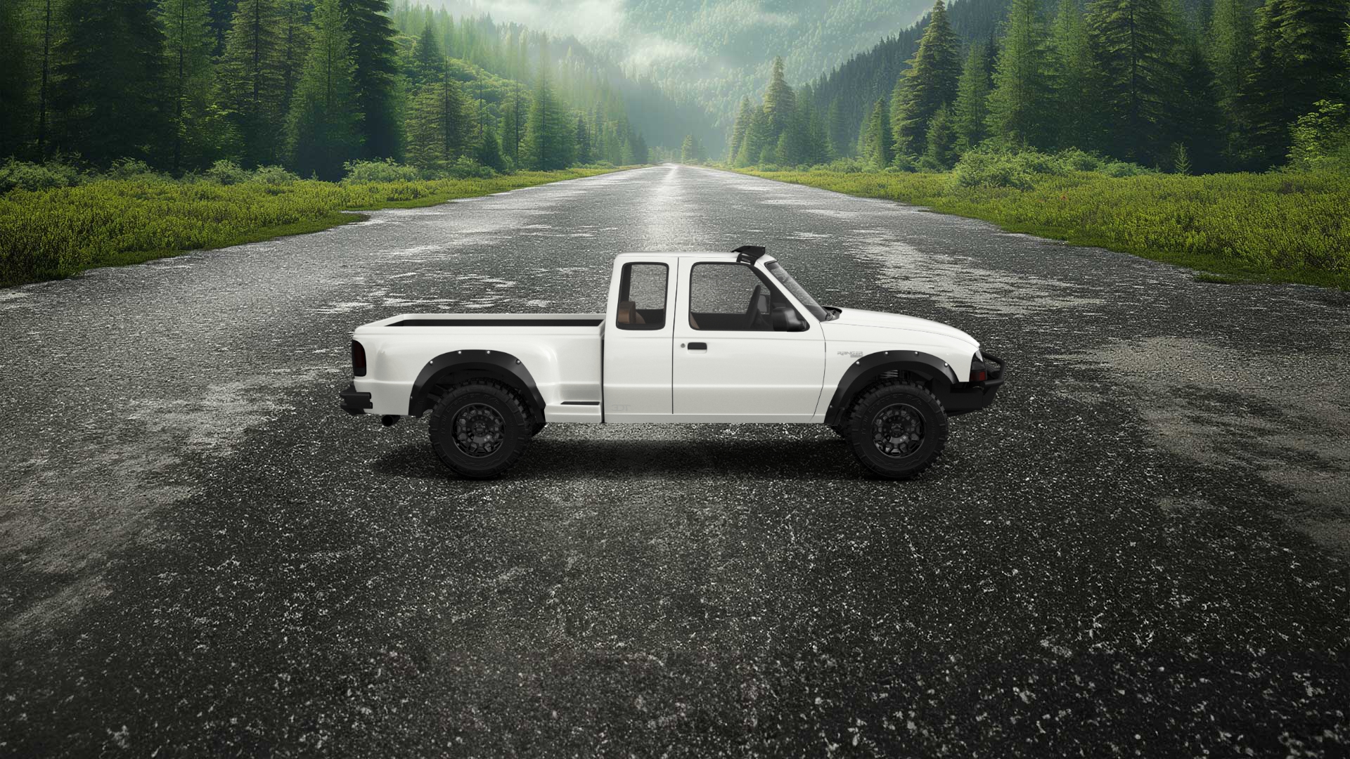 Ford Ranger Flareside 2 Door pickup truck 1998 tuning