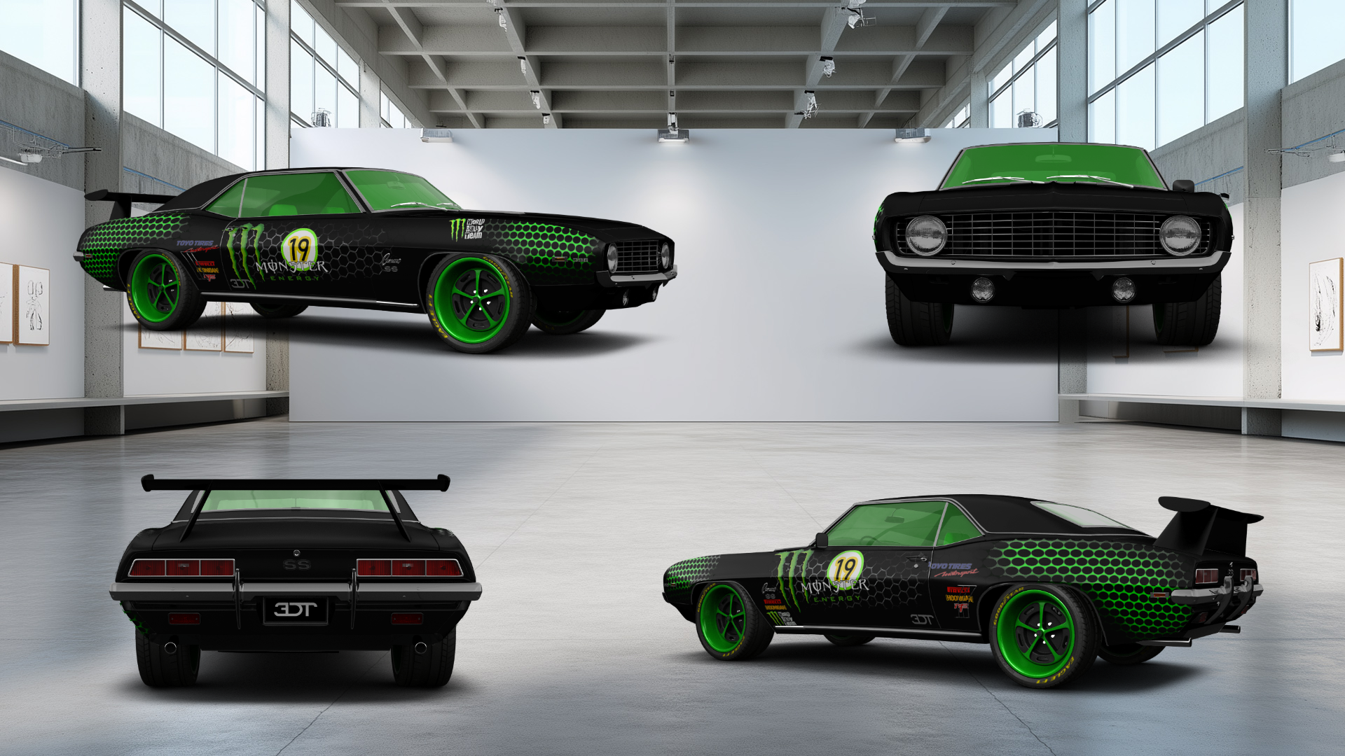 Tuning Chevrolet Camaro SS 2 Door Hardtop 1969