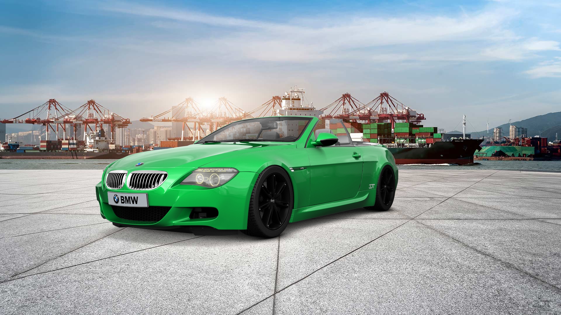 Green Bmw