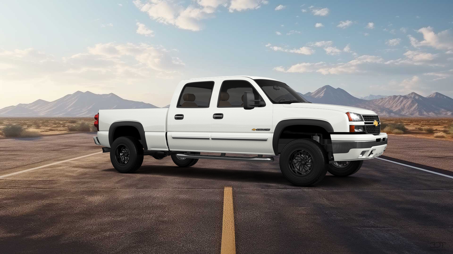 Chevrolet Silverado 2500 HD Long Box 4 Door pickup truck 2002 tuning