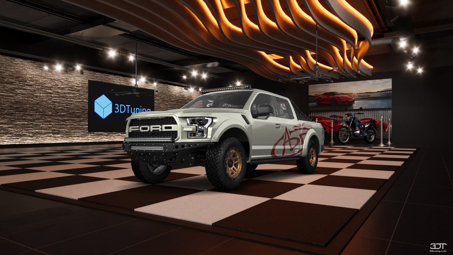 Ford F-150 Raptor 4 Door pickup truck 2017 tuning