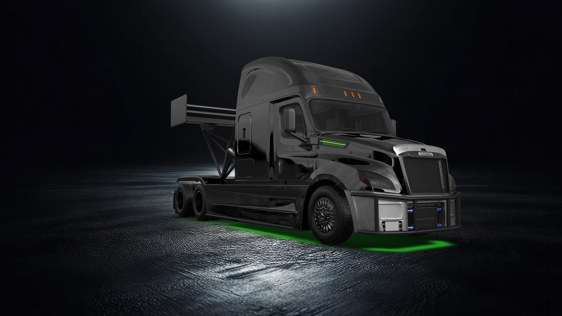 Freightliner Cascadia Sleeper Cab Truck 2018 tuning