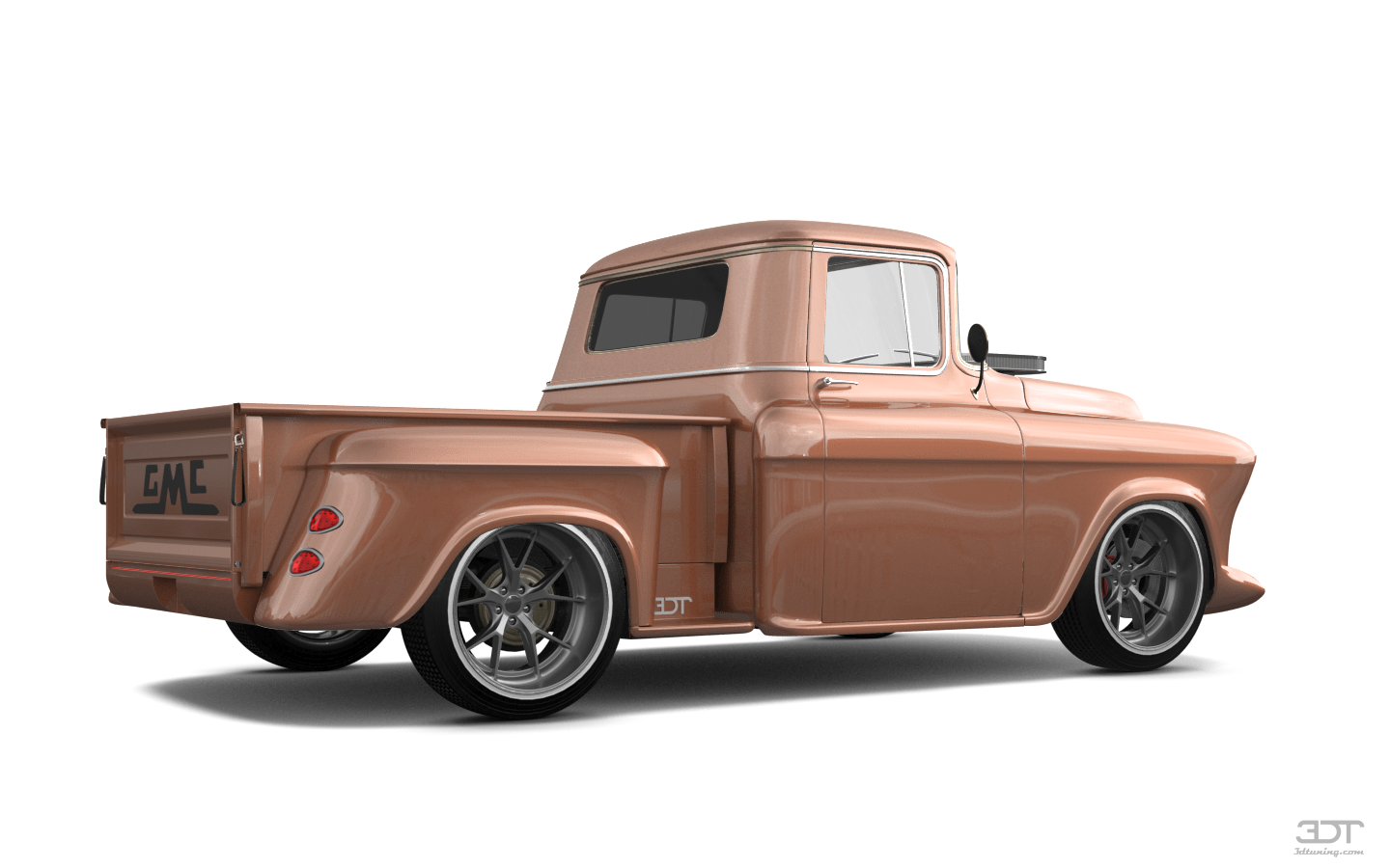Tuning GMC 100 Stepside 2 Door pickup truck 1957