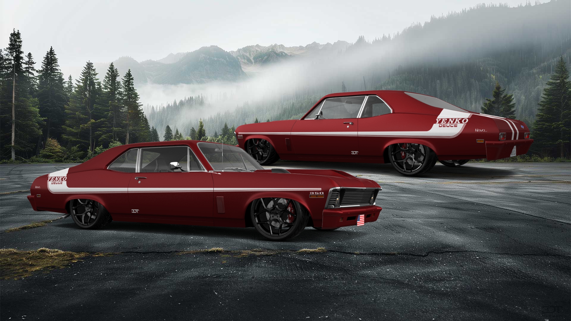 Chevrolet Chevy II Nova 2 Door Coupe 1968