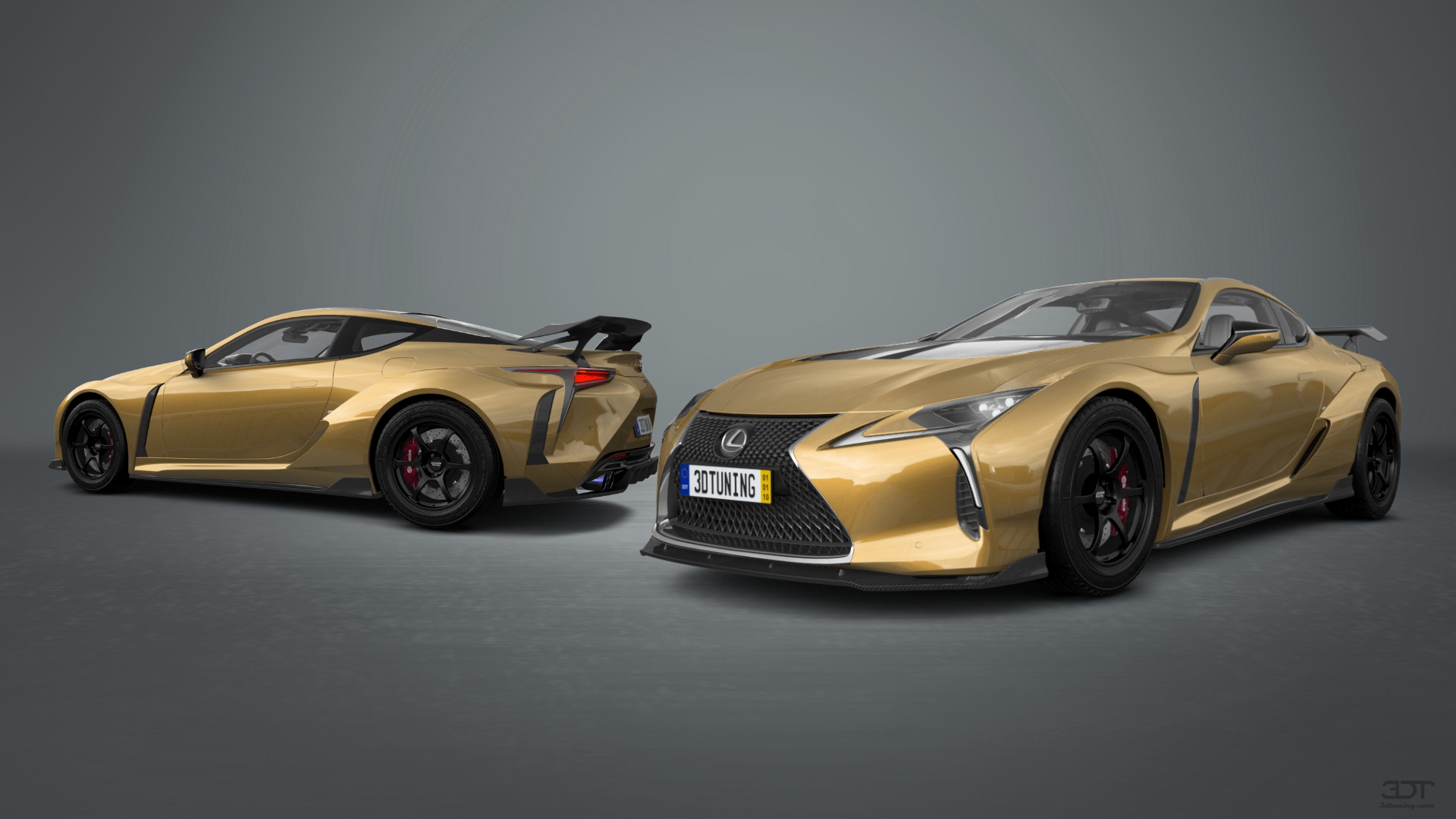 Lexus LC500 2 door fastback coupe 2017 tuning