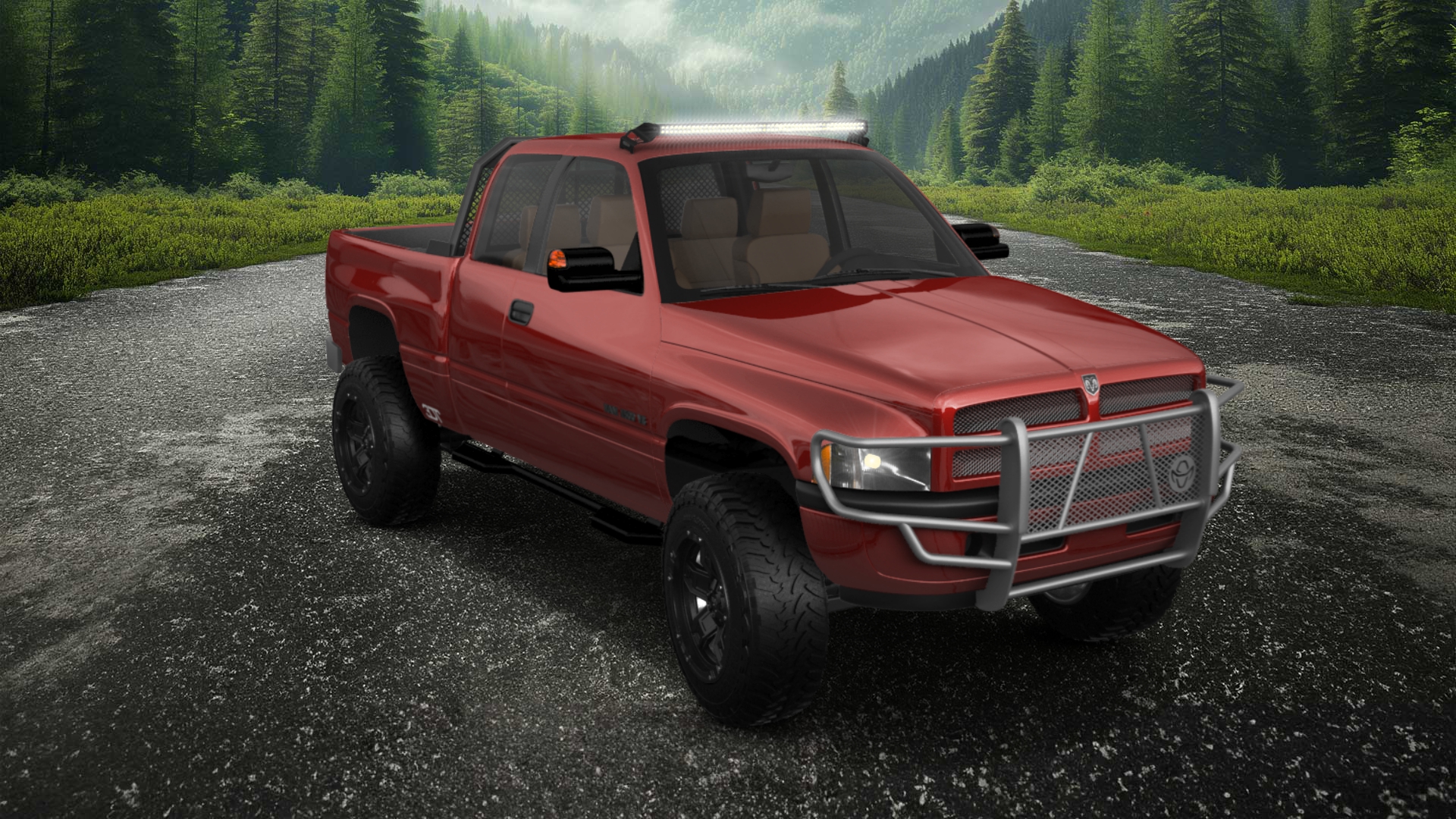 Dodge Ram 1500 Club Cab Pickup Truck 1999 tuning