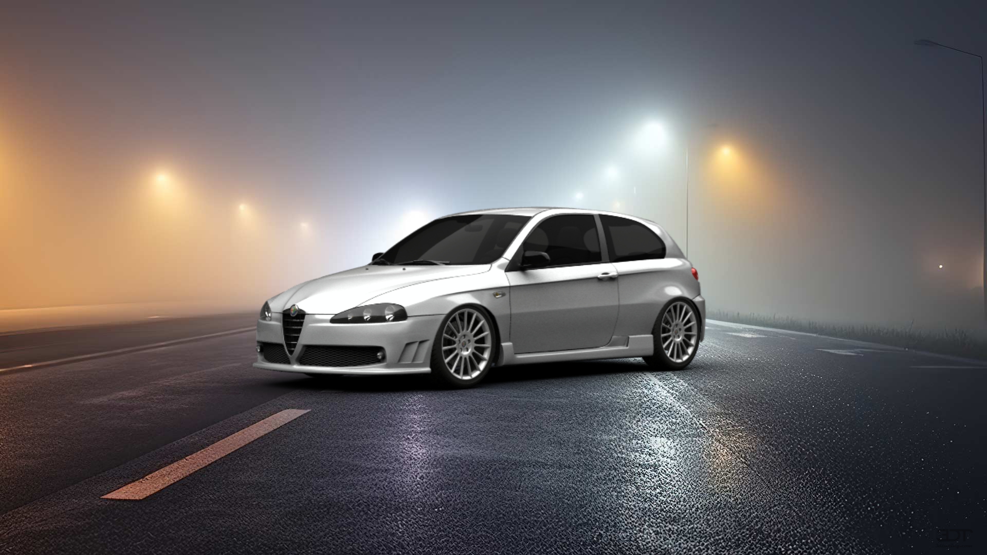 Alfa Romeo 147 3 Door Hatchback 2009