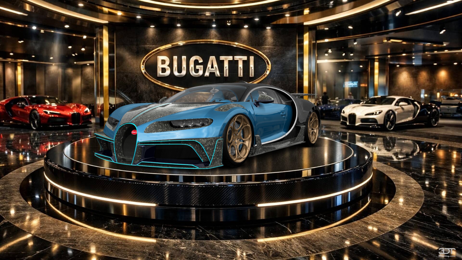 Bugatti Chiron 2 Door Coupe 2016
