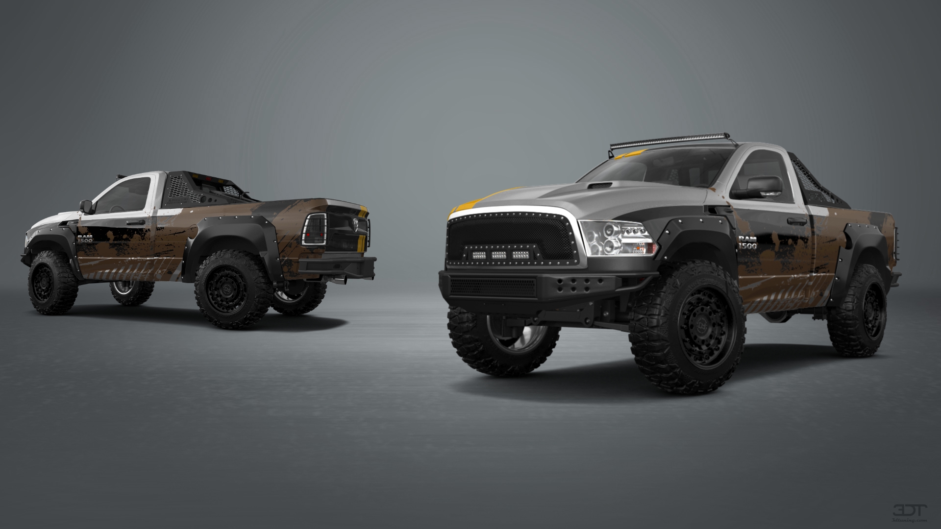 Dodge Ram 1500 6.4' box Regular Cab 2 Door pickup truck 2009 tuning