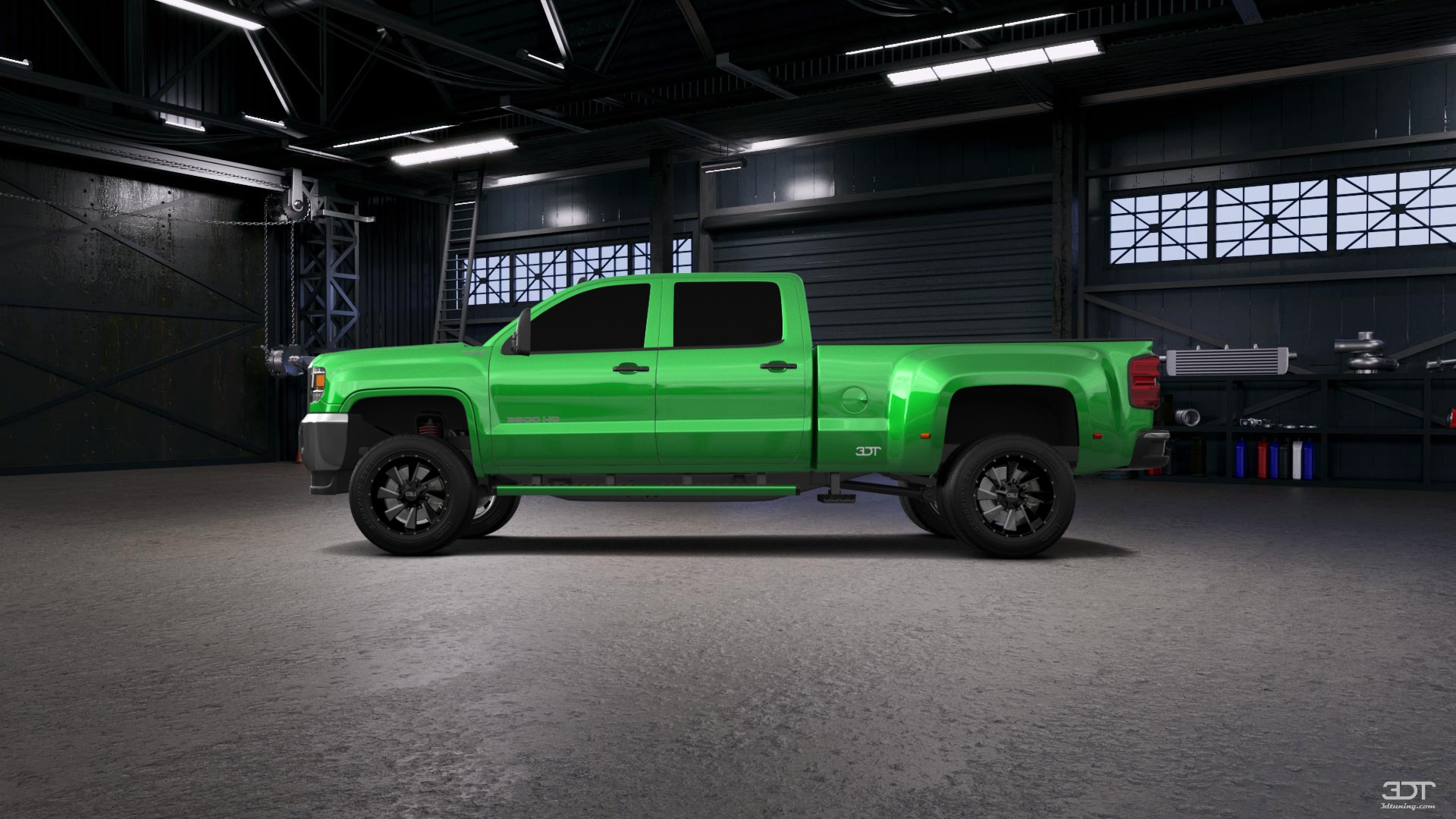 GMC Sierra 3500 HD Crew Cab 4 Door pickup truck 2015 tuning