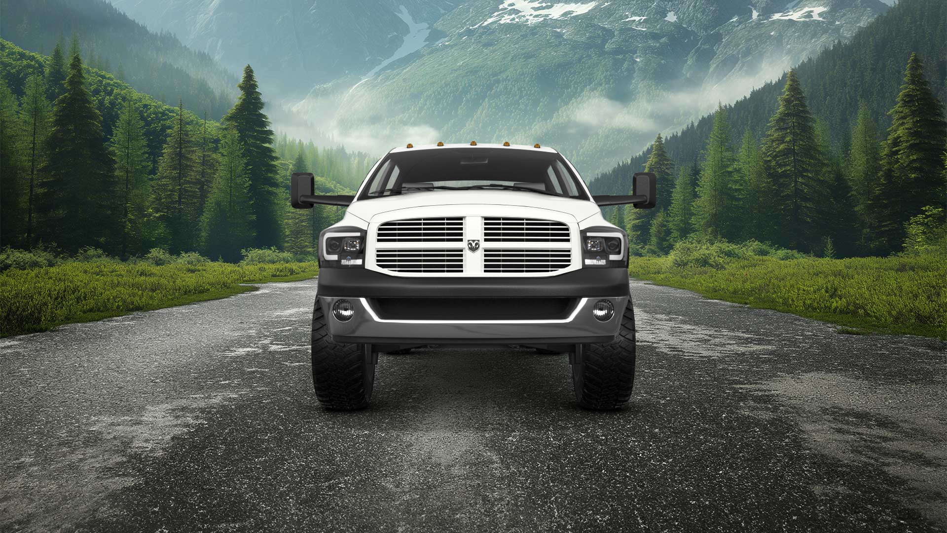 Dodge Ram 2500 4 Door pickup truck 2007 tuning