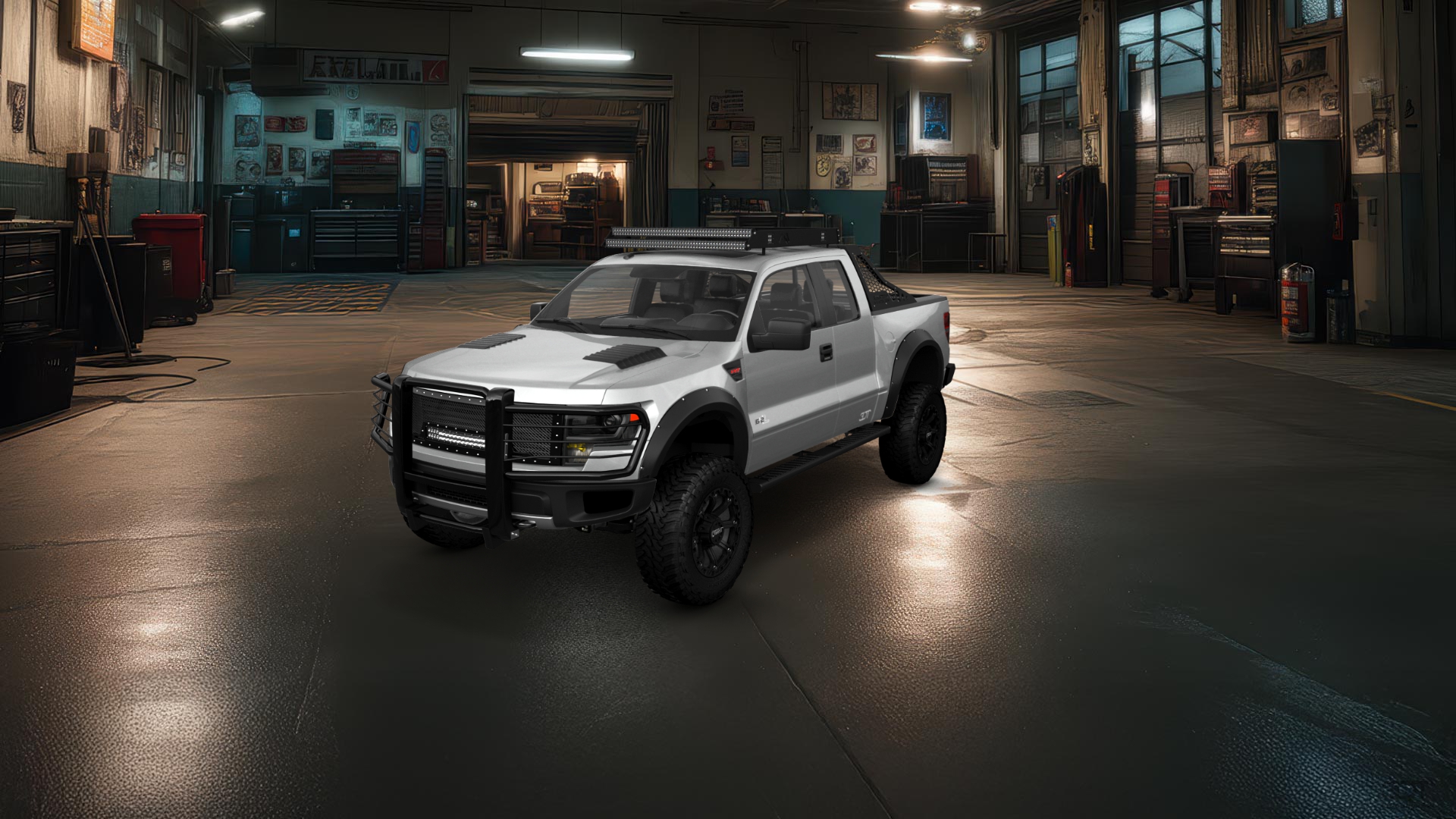 Ford F-150 SVT Raptor 2 Door pickup truck 2010 tuning