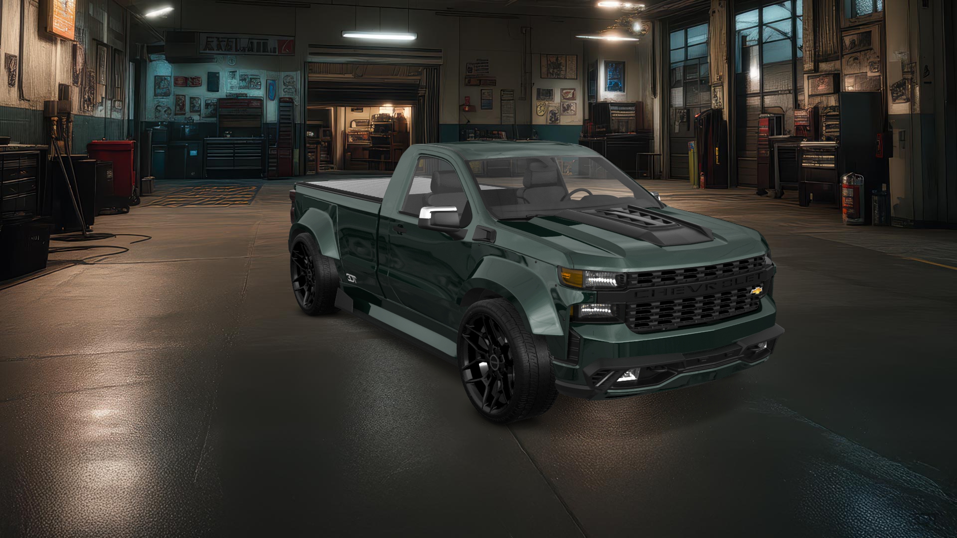 Chevrolet Silverado 1500 Regular Cab 2 Door pickup truck 2019 tuning