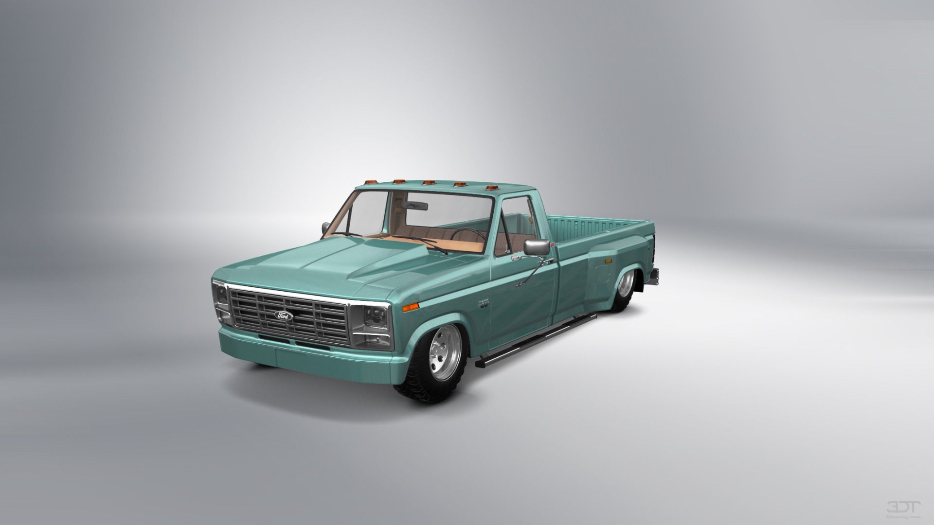 Ford F-350 Dually Regular Cab 2 Door pickup truck 1980 tuning