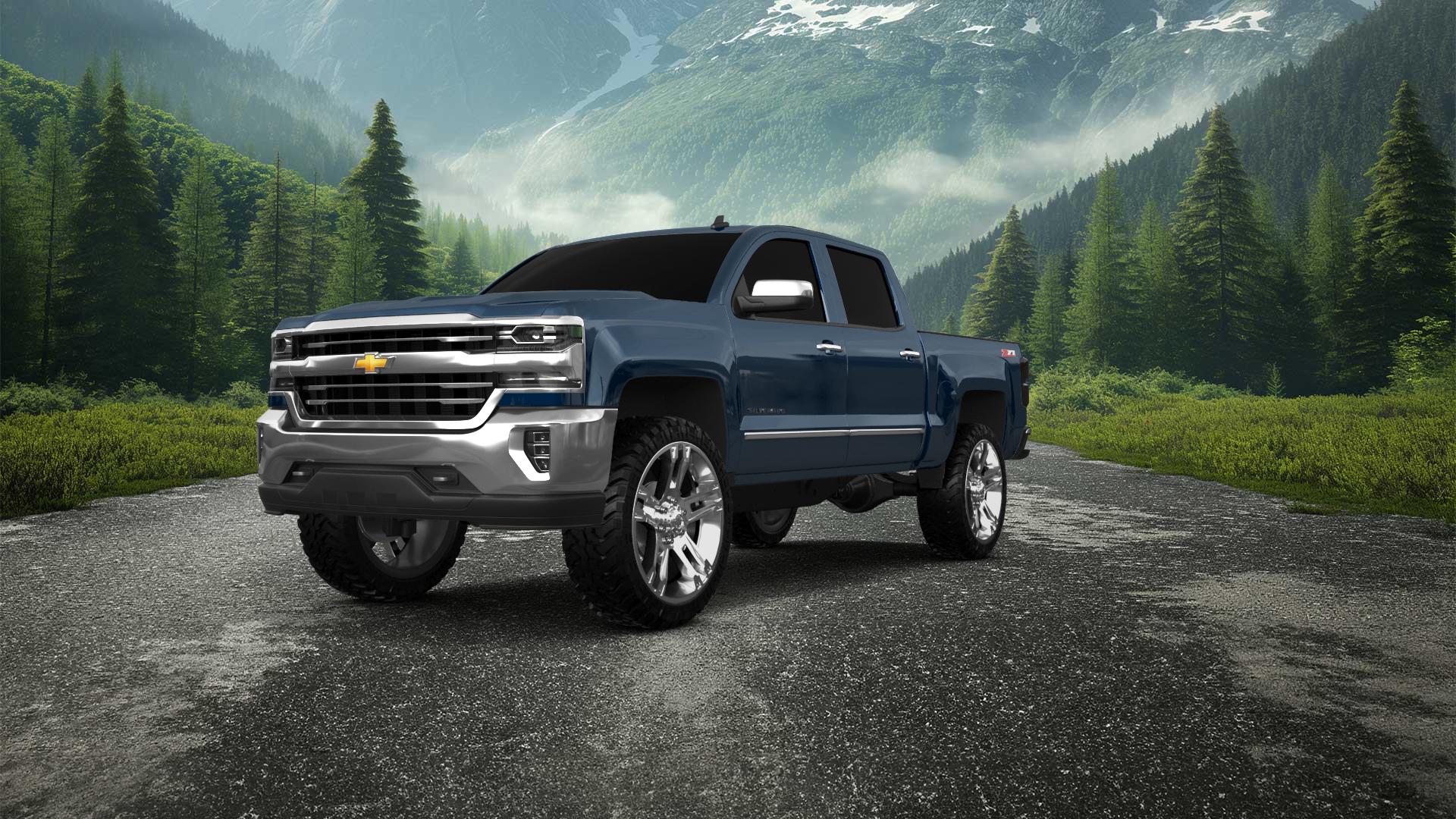 Chevrolet Silverado 1500 4 Door pickup truck 2016 Images