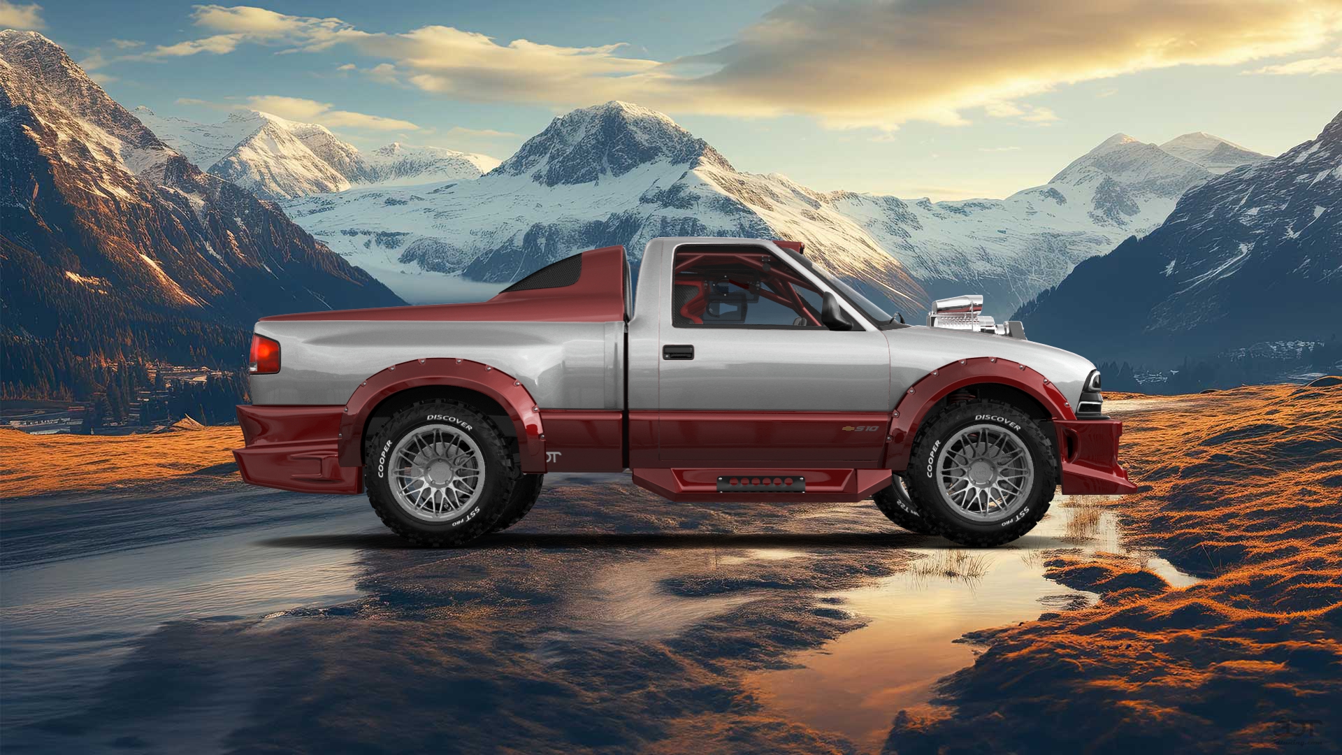 Chevrolet S-10 Stepside 2 Door pickup truck 1999