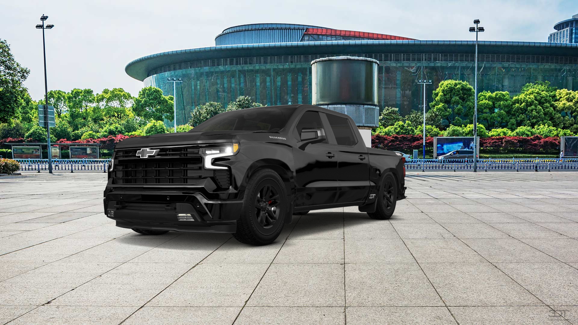 Chevrolet Silverado 1500 Crew Cab 5.8 ft box 4 Door pickup truck 2023 tuning