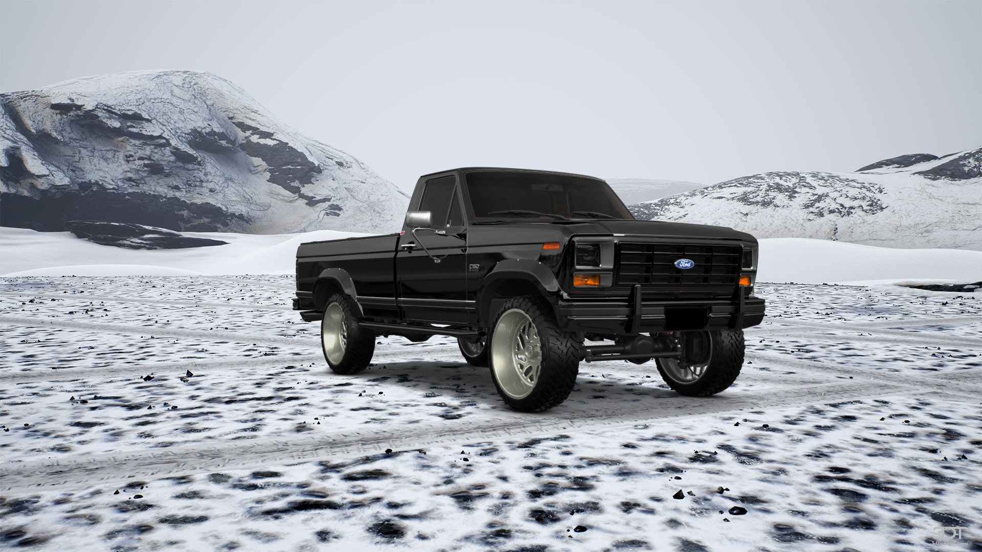 Ford F-150 2 Door pickup truck 1986