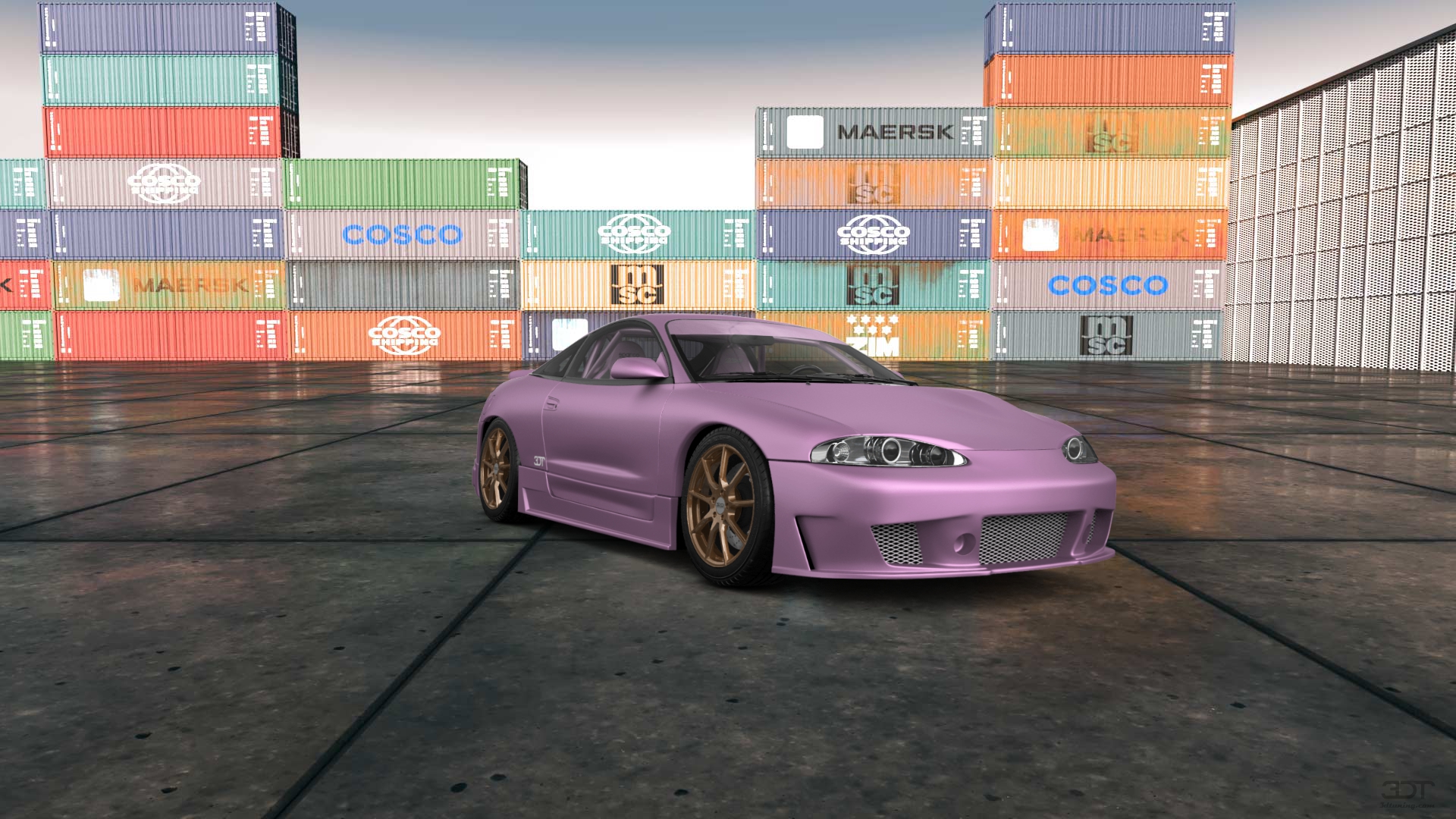 Mitsubishi Eclipse GSX Coupe 1995 tuning