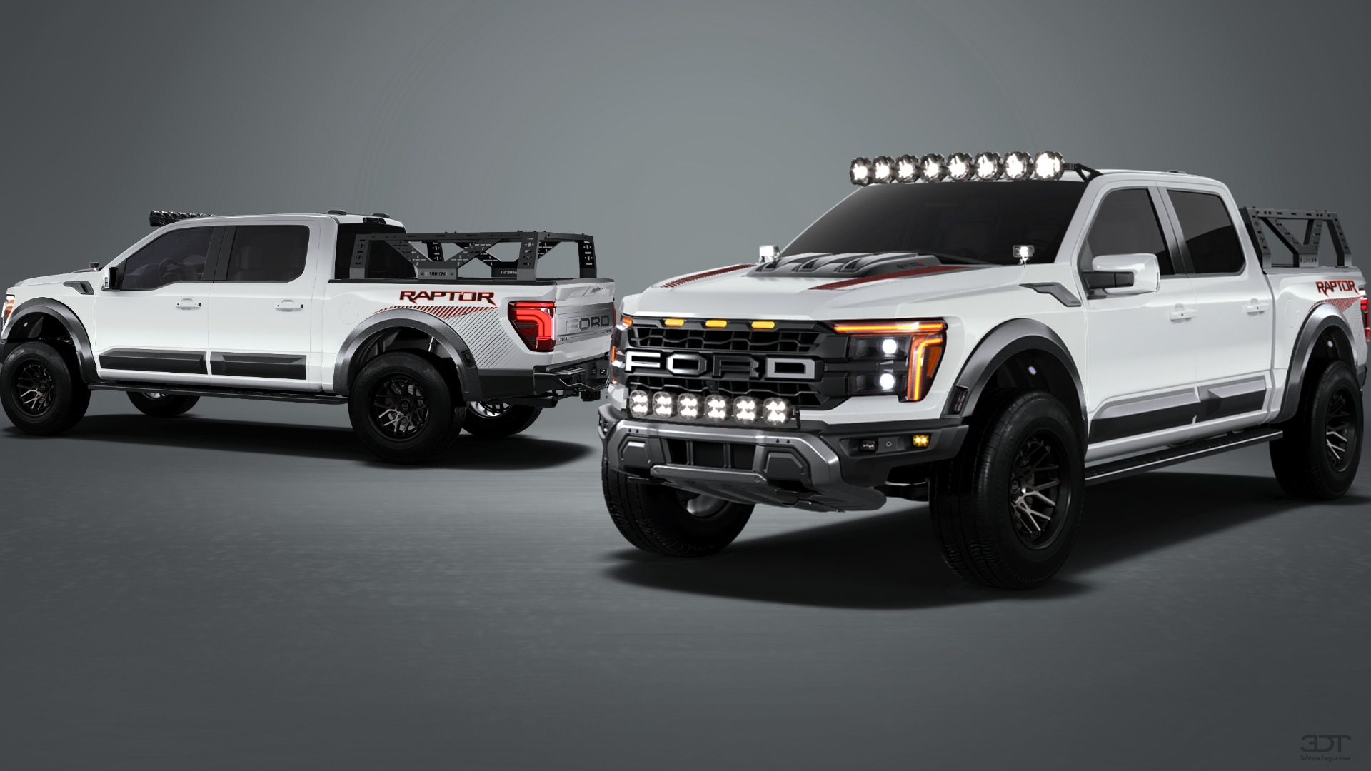 Ford F-150 Raptor 4 Door pickup truck 2024 tuning