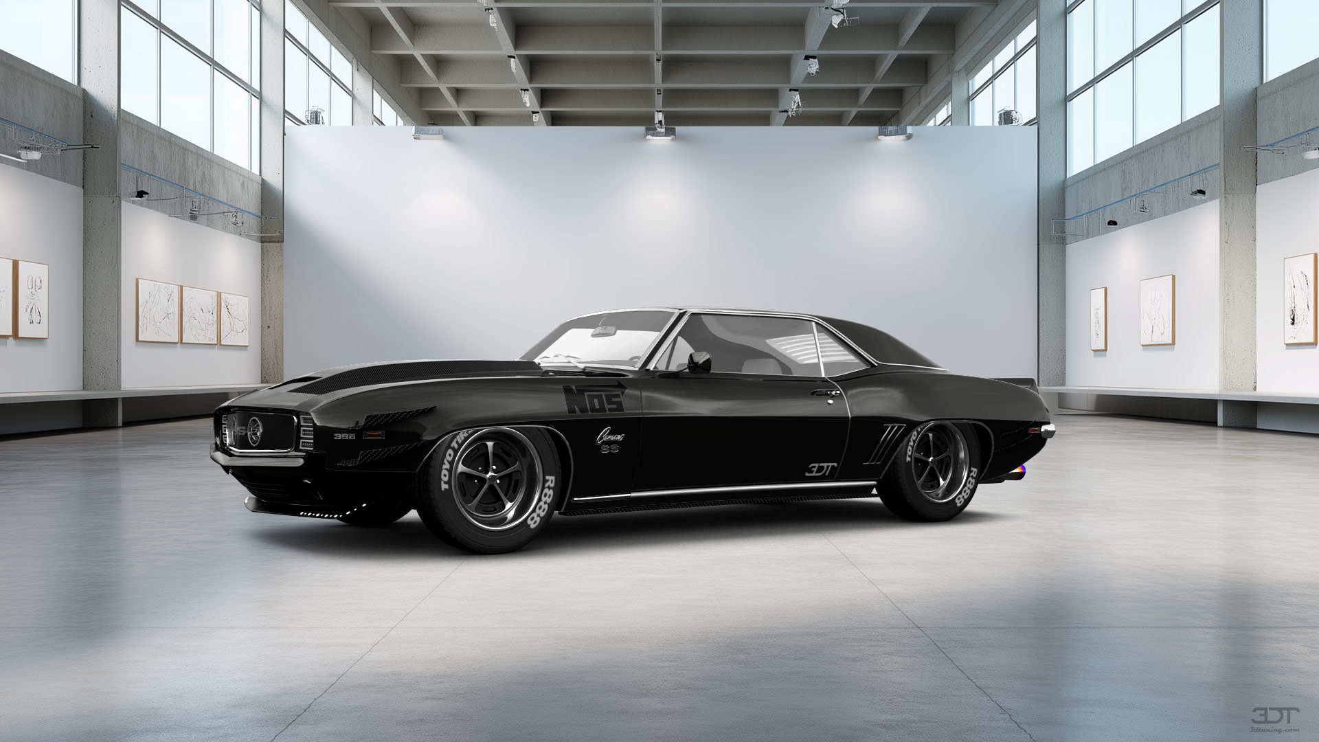 Chevrolet Camaro SS 2 Door Hardtop 1969 tuning
