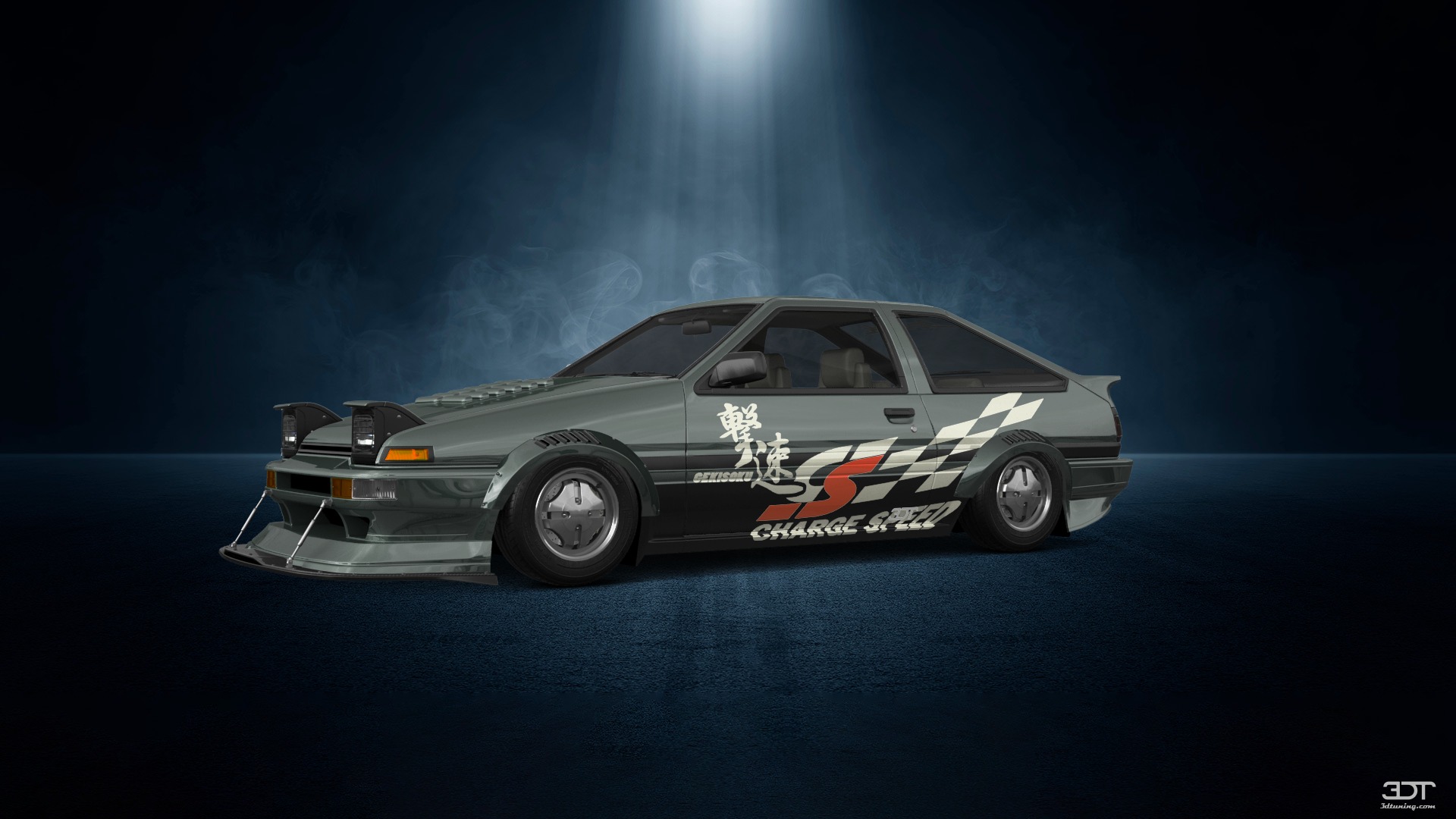 Toyota AE86 3 Door Hatchback 1985 tuning