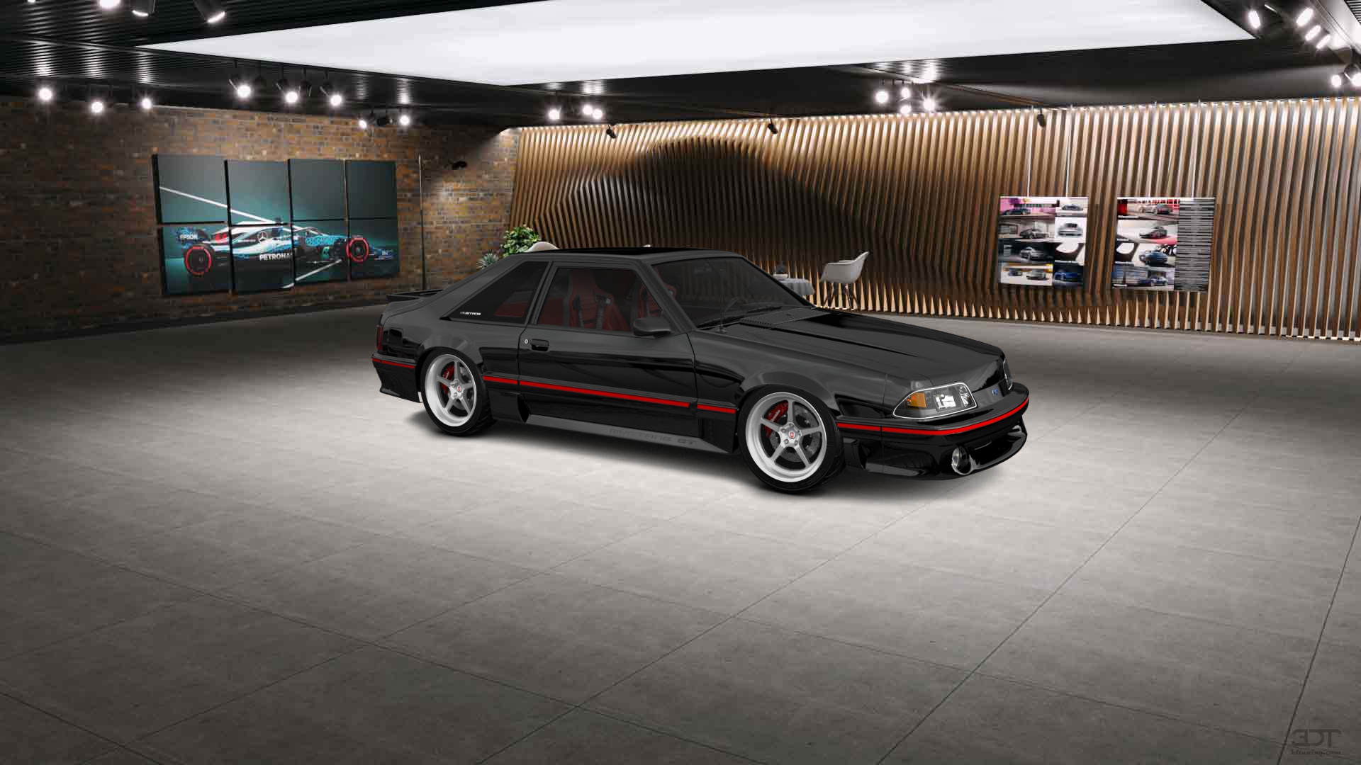 Ford Mustang 3 Door Hatchback 1988