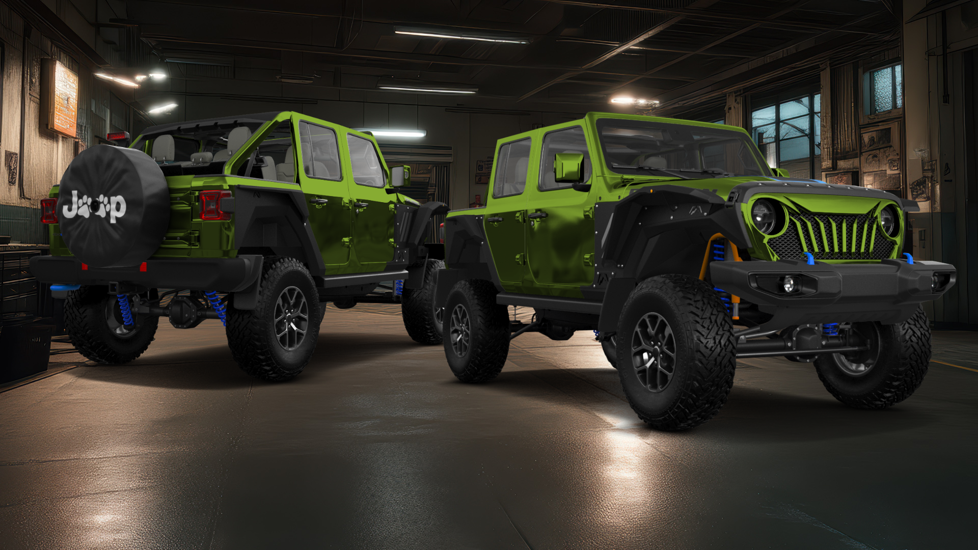 Jeep Wrangler JL 4 Door SUV 2024 tuning