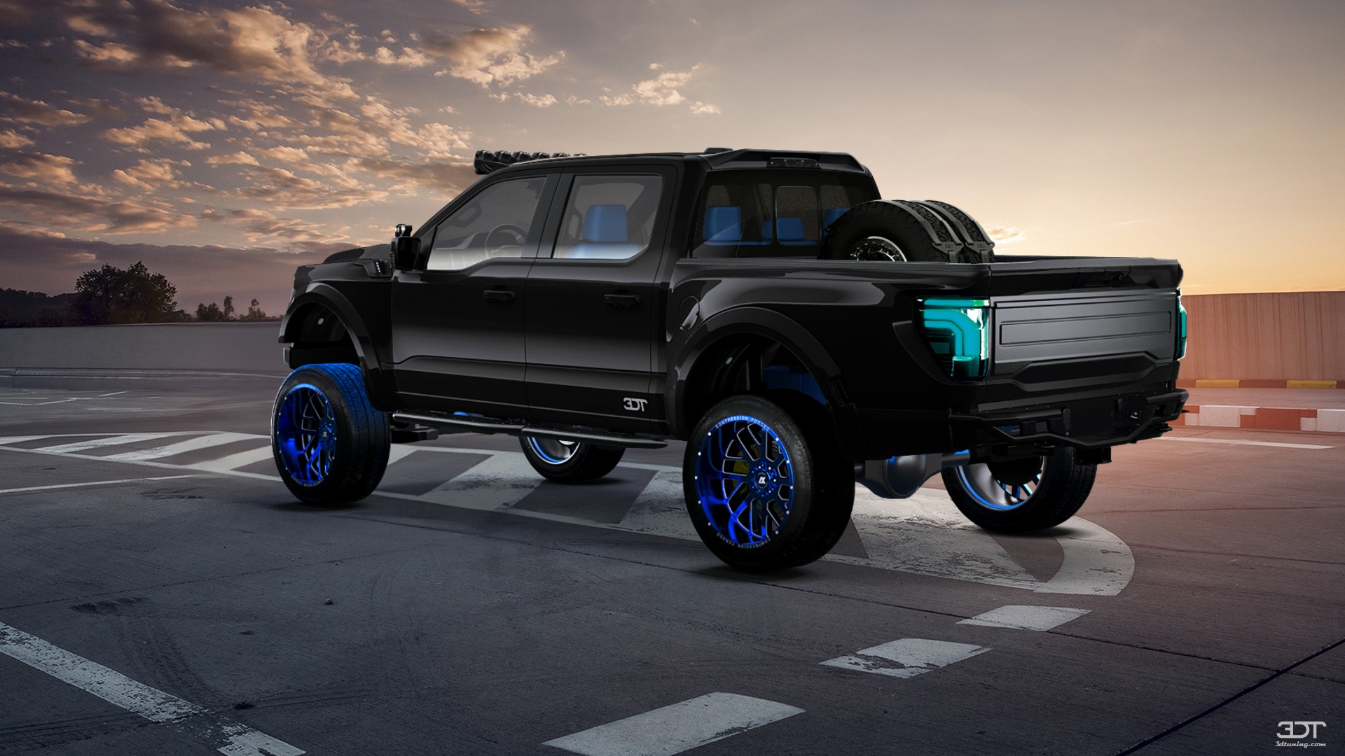Ford F-150 Raptor 4 Door pickup truck 2024 Images