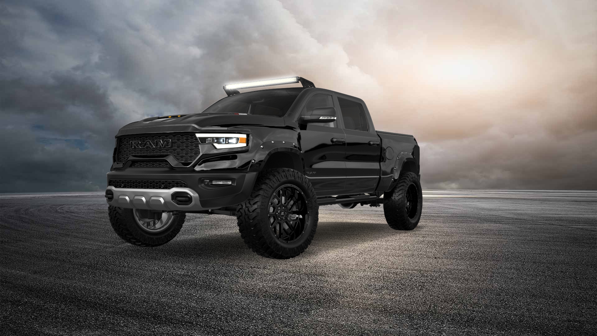 Dodge Ram 1500 TRX 4 Door pickup truck 2021 tuning