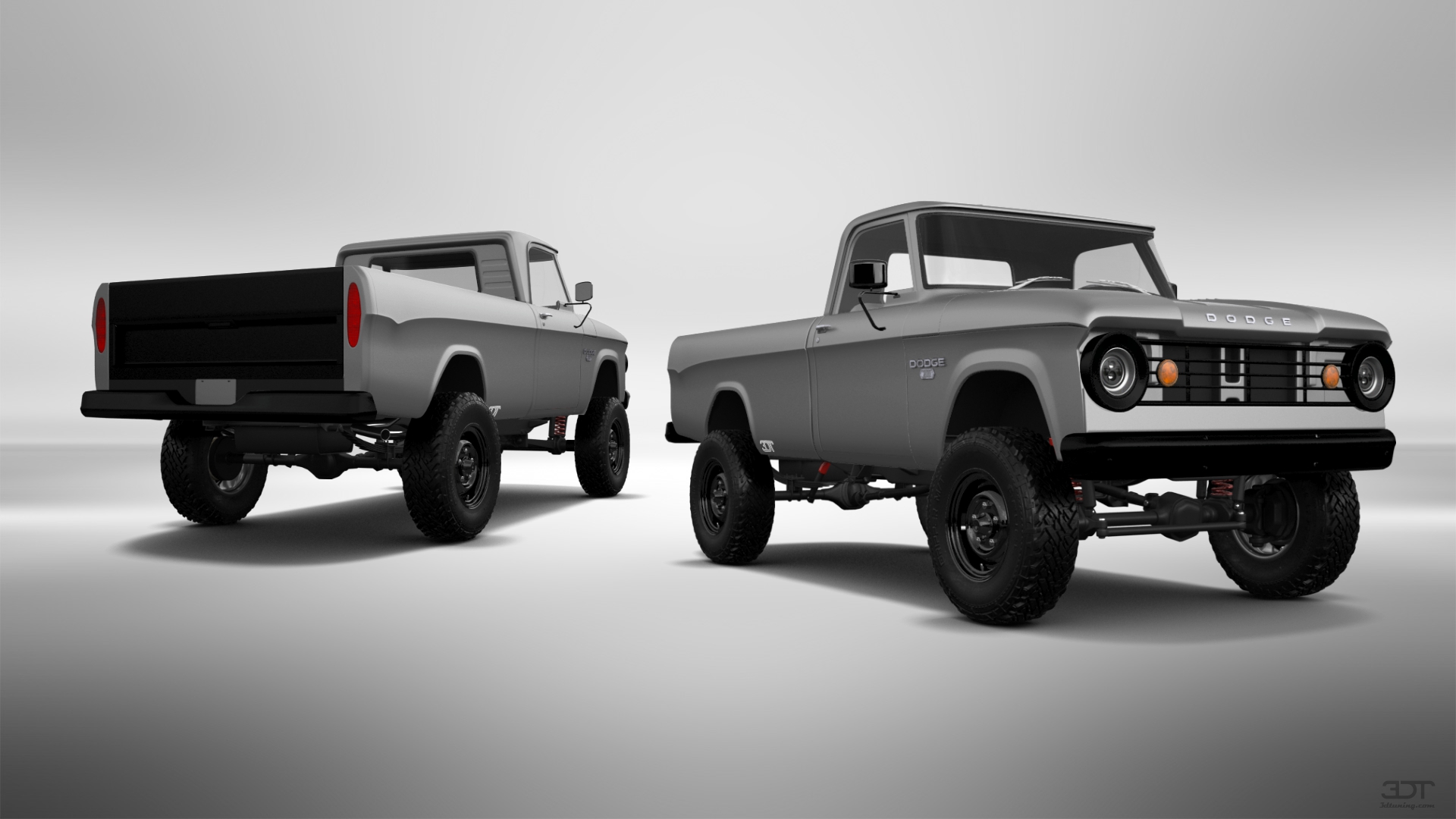 Dodge Power Wagon W200 2 Door pickup truck 1966
