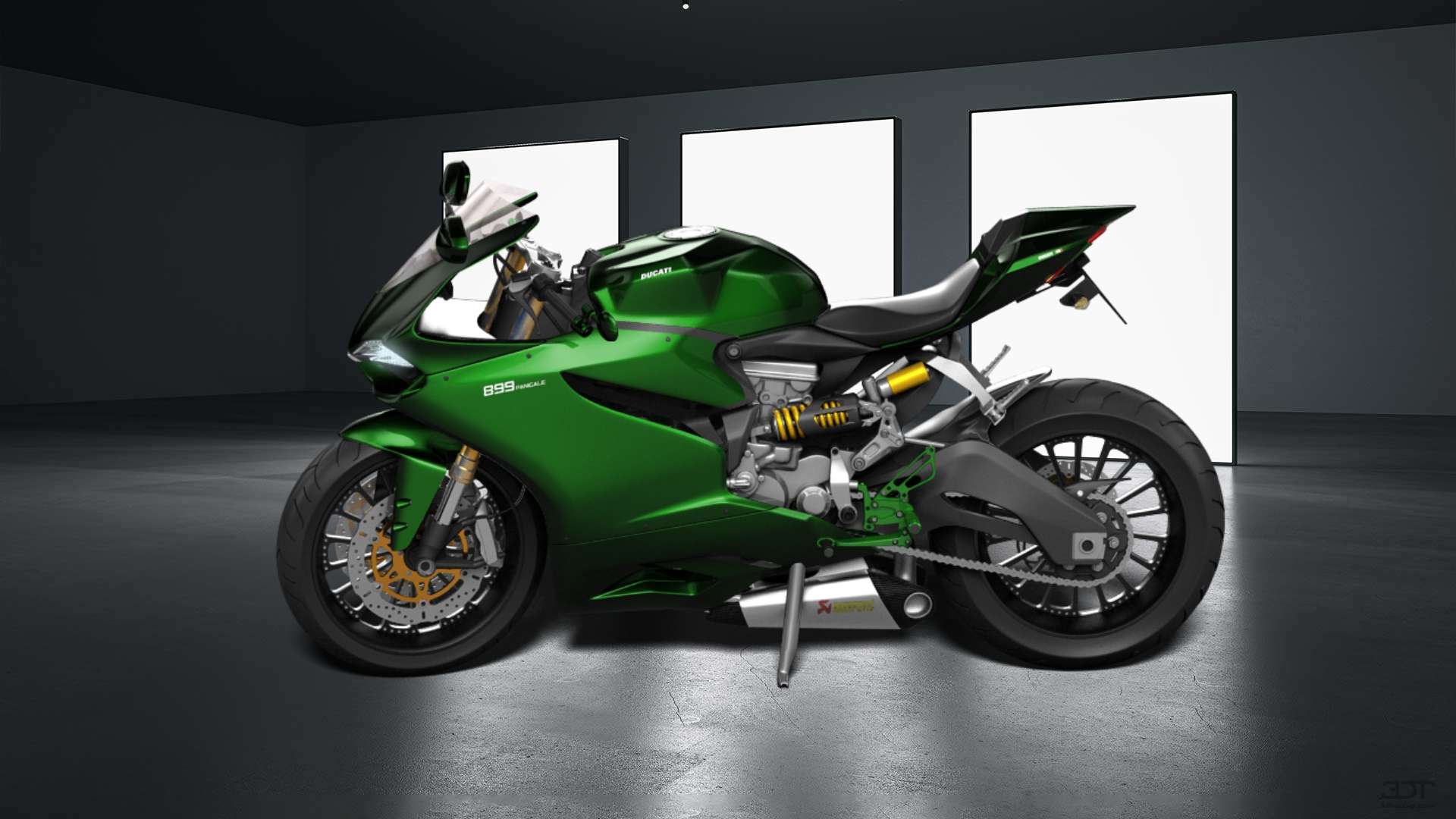 Ducati 899 Panigale Sport Bike 2015 tuning