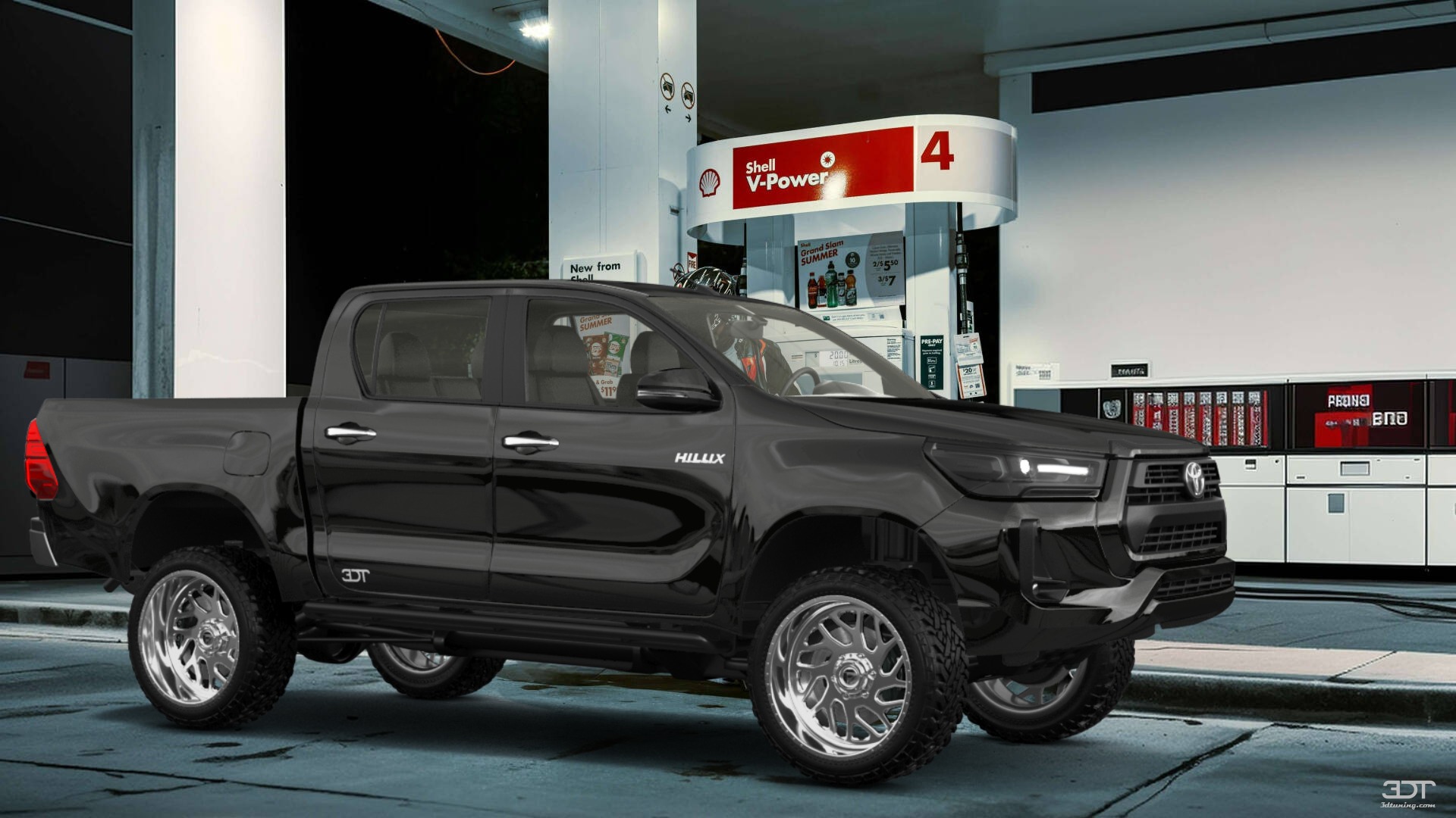 Toyota Hilux Double Cab 4 Door pickup truck 2015 tuning
