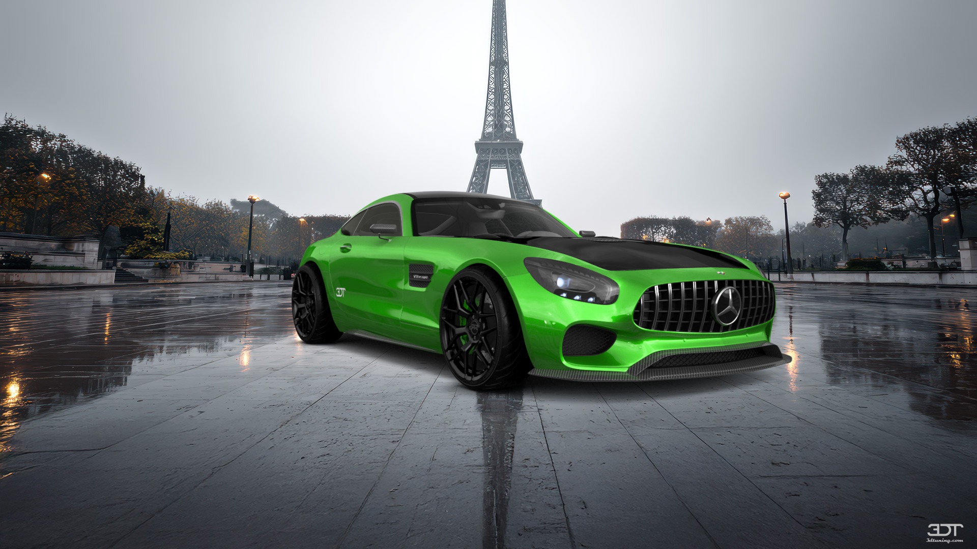 Tuning Mercedes AMG GT 2 door fastback coupe 2015