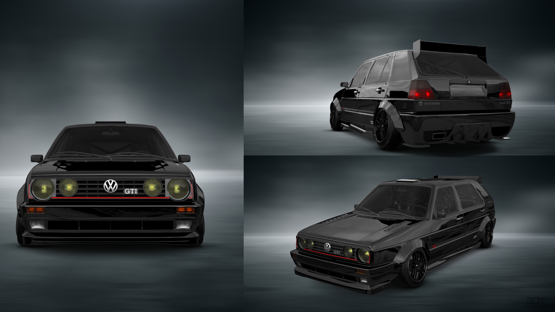 Volkswagen Golf Mk2 5 Door Hatchback 1983 tuning