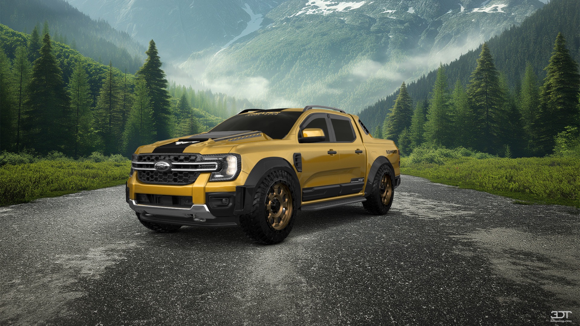 Ford Ranger 4 Door pickup truck 2022