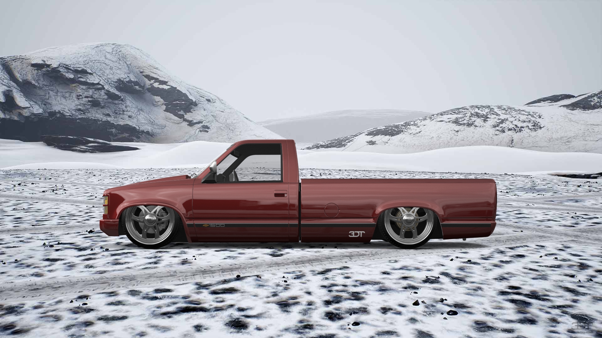 Chevrolet K1500 Regular Cab Fleetside Pickup 1988
