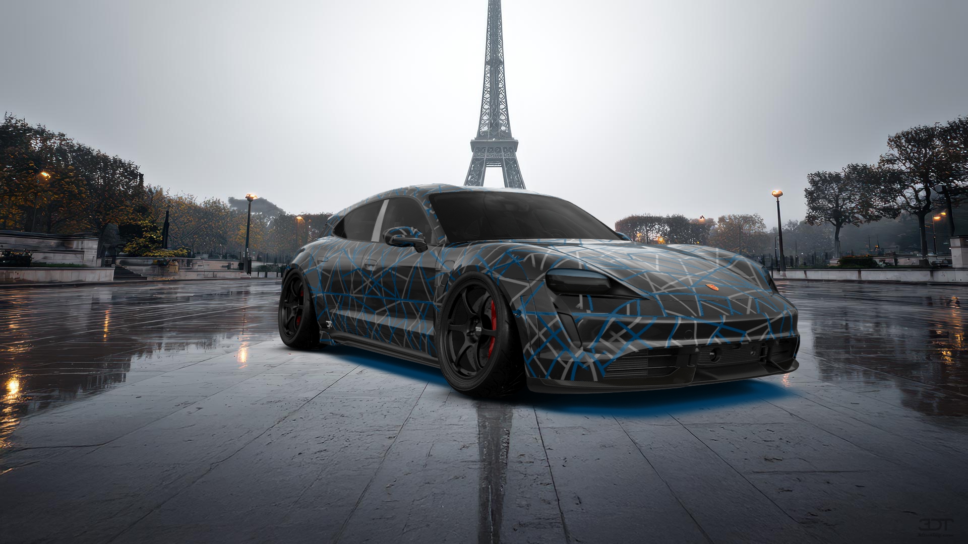 Porsche Taycan Sport Turismo Shooting Brake 2019 tuning