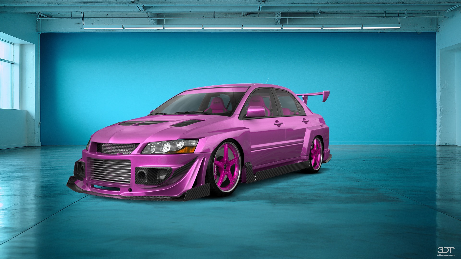 Mitsubishi Lancer Evo IX 4 Door Saloon 2005 tuning