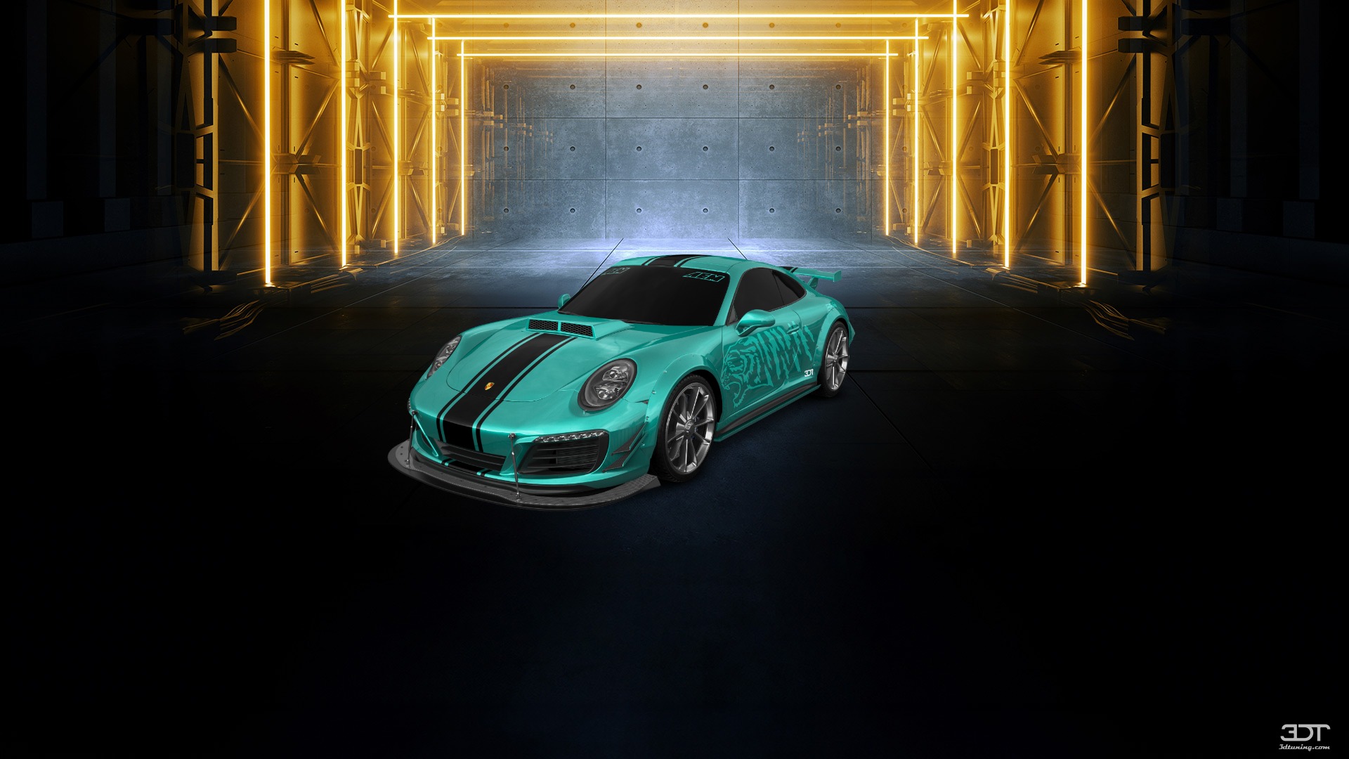 Porsche 911 Carrera 2 Door Coupe 2011 tuning