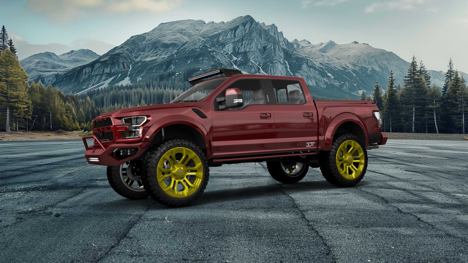 Ford F-150 Raptor 4 Door pickup truck 2017 tuning