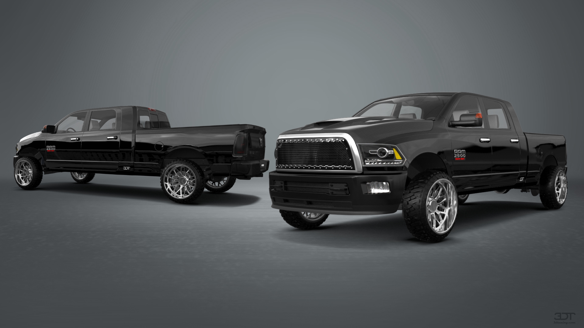 Dodge Ram 2500 Mega Cab 6.4 ft box 4 Door pickup truck 2010 tuning