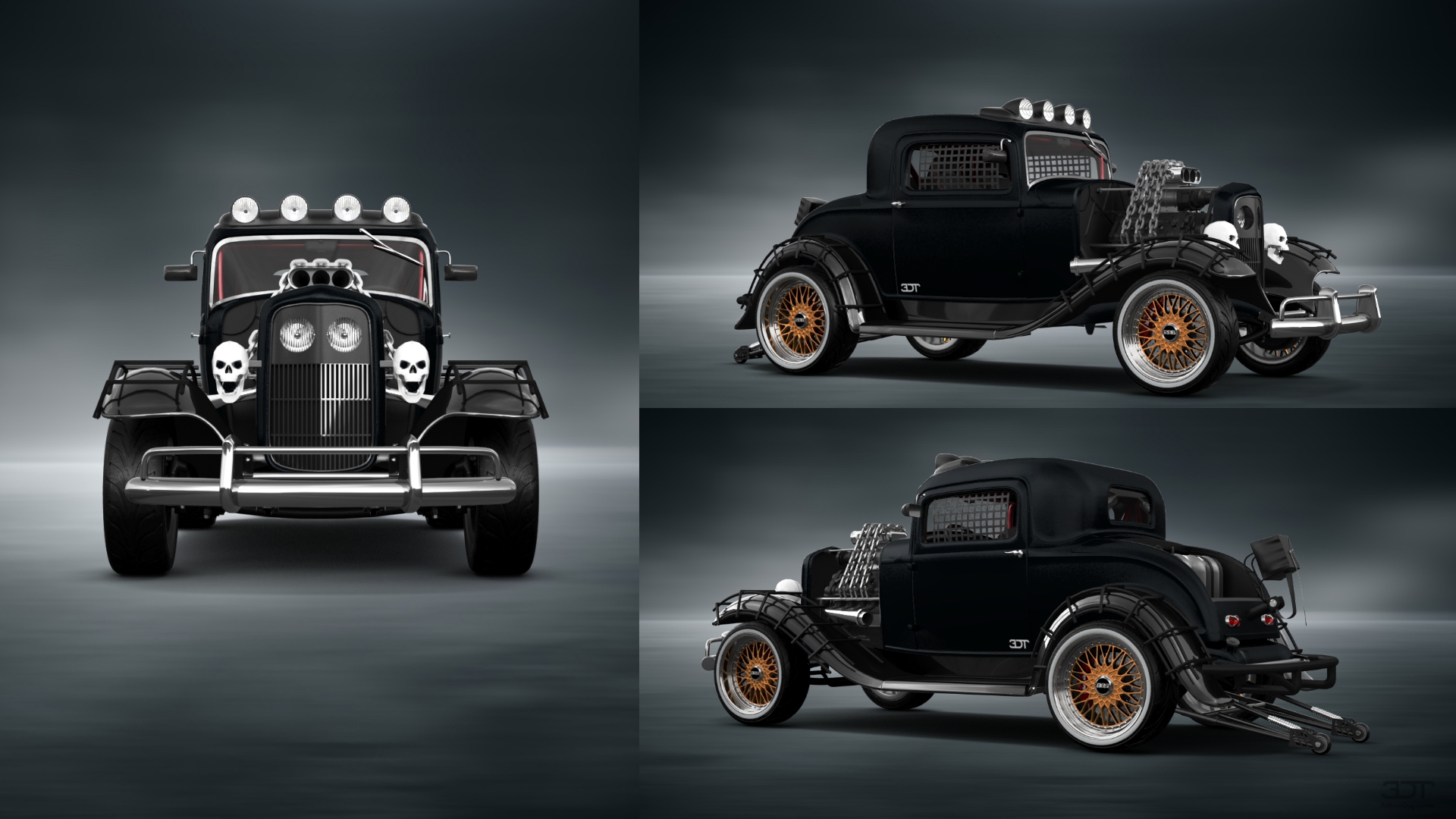 Ford Model B Deluxe 2 Door Coupe 1932 tuning