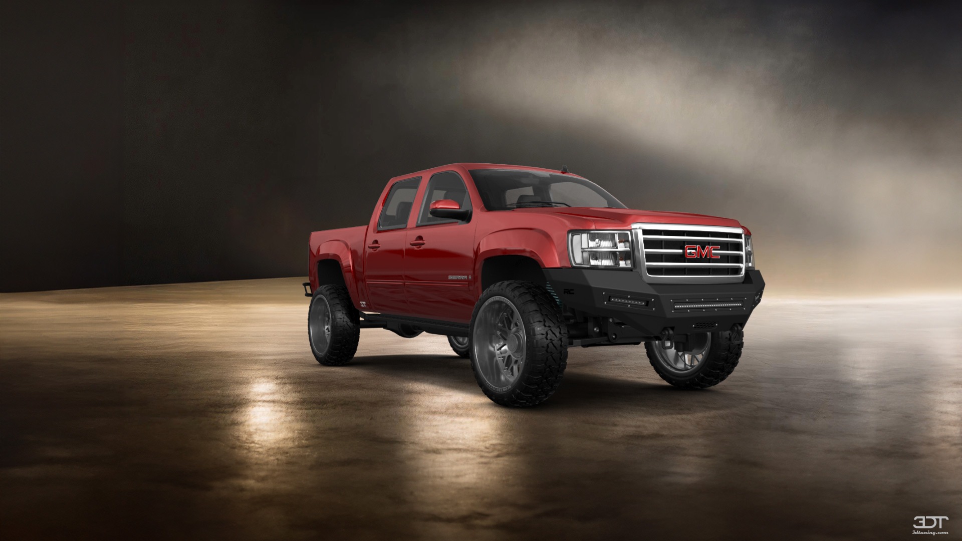 GMC Sierra 1500 Crew Cab 5.8 ft box 4 Door pickup truck 2007 tuning